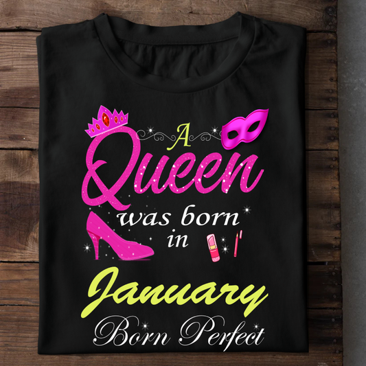 001-09- A Queen Was Born In - January