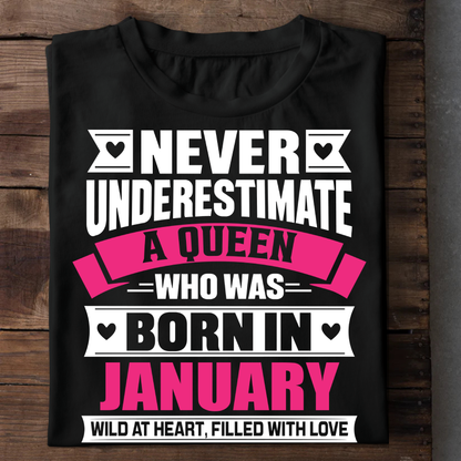 001-15- Never Underestimate A Queen - January