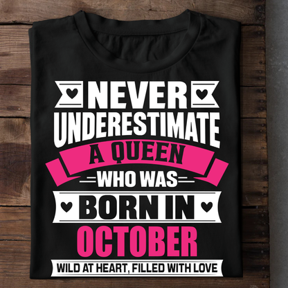 010-15- Never Underestimate A Queen - October