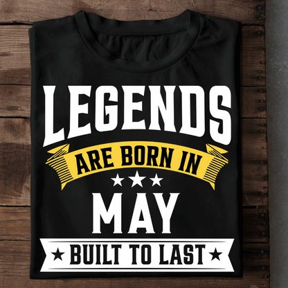 033- Legends Are Born In May